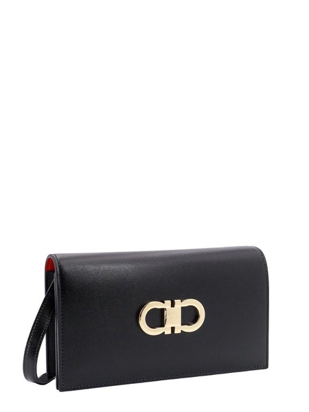 Ferragamo Double Gancini Mini Shoulder Bag