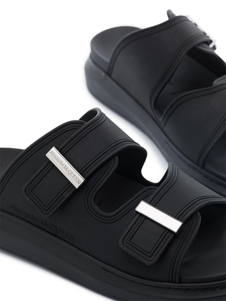 Alexander Mcqueen Double Band Slides