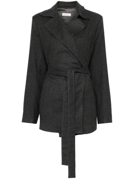 Gila blazer in wool with belt