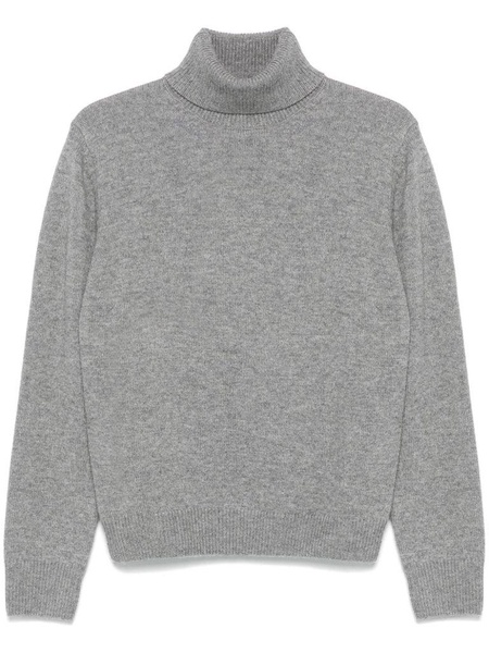 Moody high-neck wool sweater