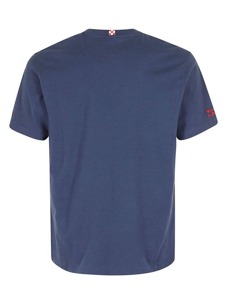 Arnott cotton T-shirt with embroidered lettering