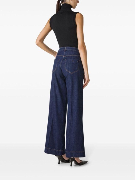 Acqui wide-leg cotton jeans