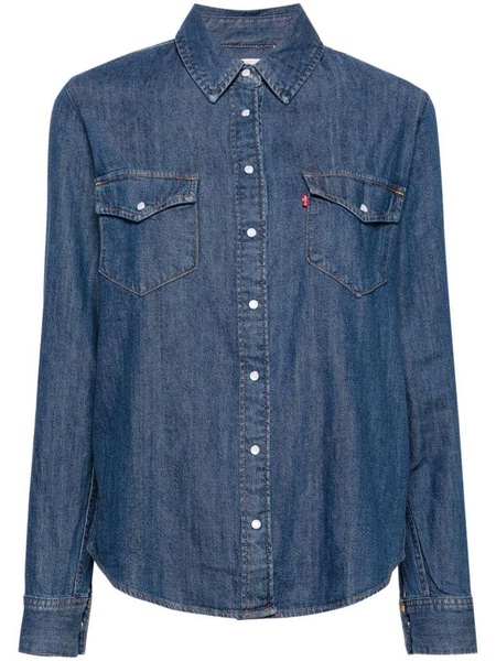 "Denim shirt with pockets