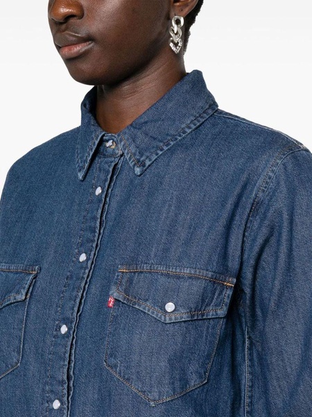 "Denim shirt with pockets