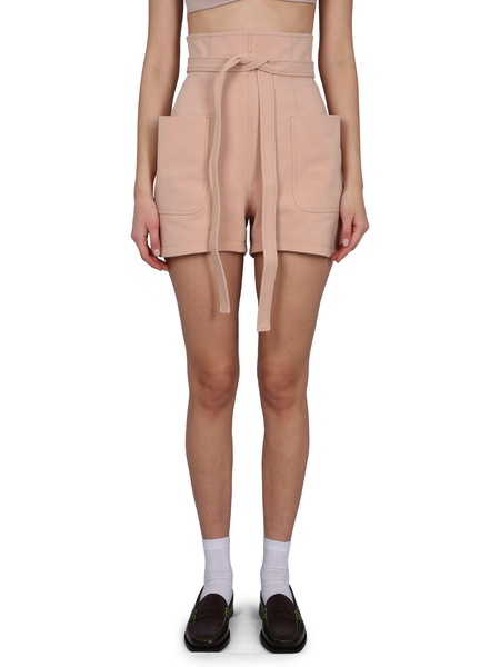 Philosophy Di Lorenzo Serafini High-Waist Belted Shorts