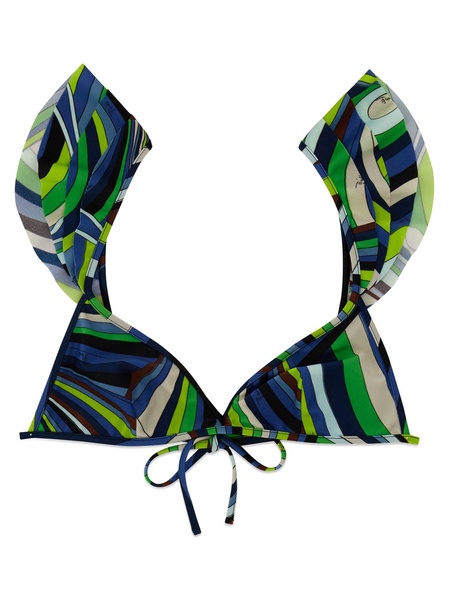 Pucci Logo Bikini Top