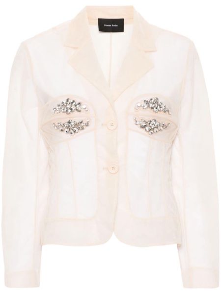 crystal-embellished shirt 