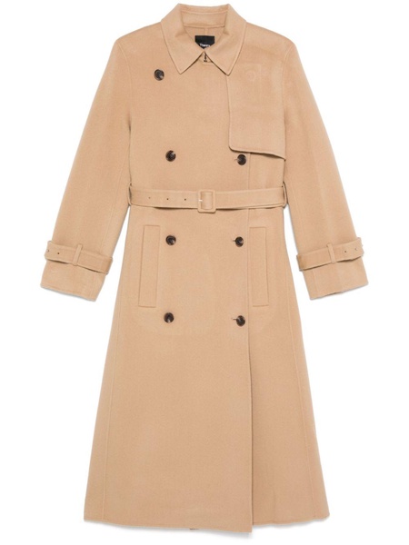 belted trench coat