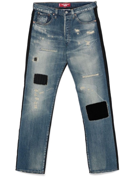 patchwork jeans