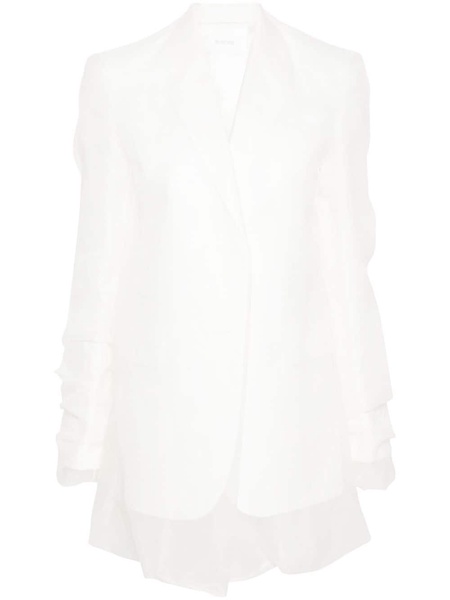 Sportmax Silk Single-Breasted Jacket