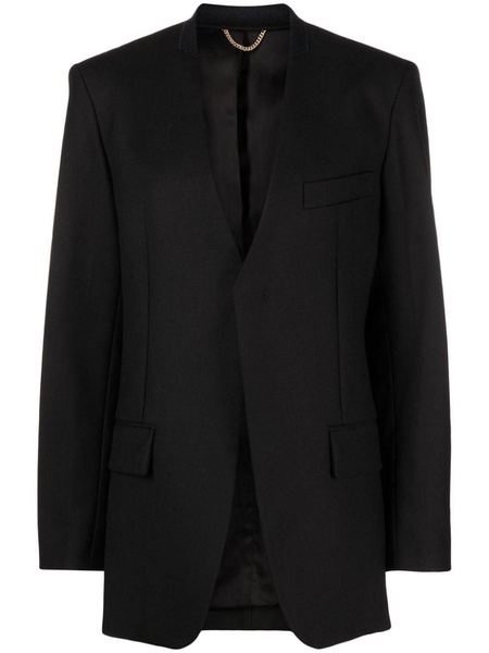 single-breasted tailored blazer