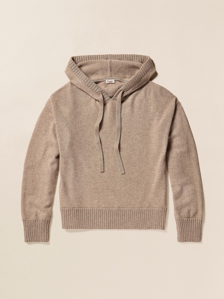 Tropical Cashmere Hoodie - Driftwood