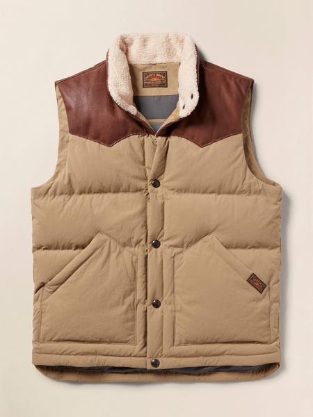 Range Down Vest - Drill Khaki