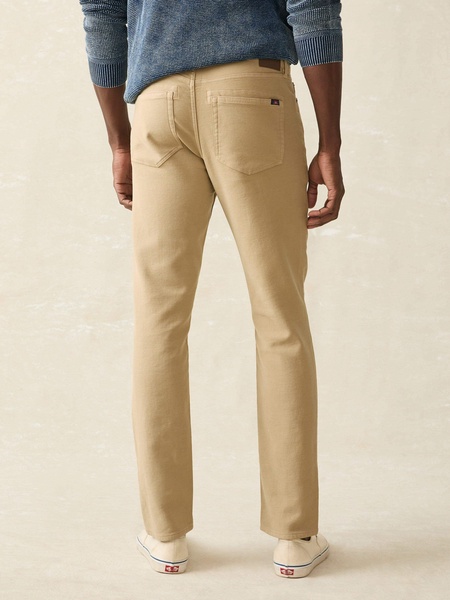 Stretch Terry 5-Pocket Pant - Desert Khaki