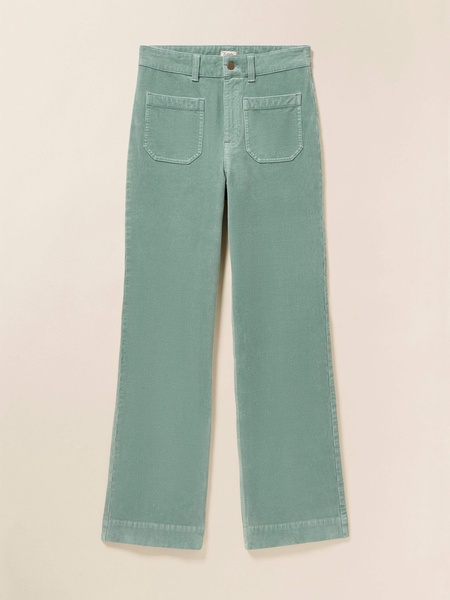 Softstretch Cord Patch Pocket Pant - Seaglass