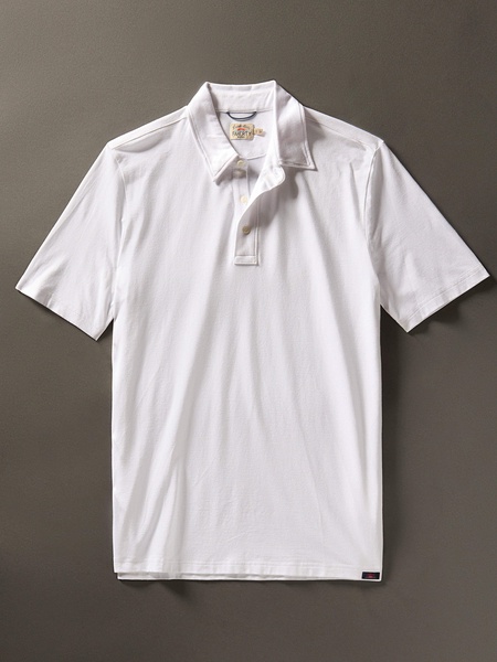 Movement™ Short-Sleeve Pique Polo Shirt - Pure White