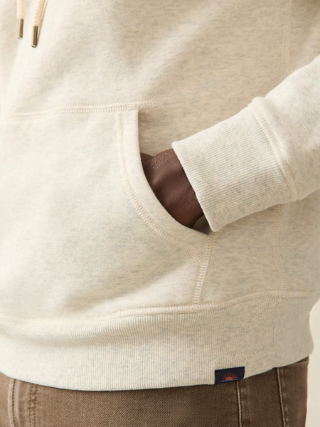 High Standard Fleece Hoodie - Antique Ivory Heather