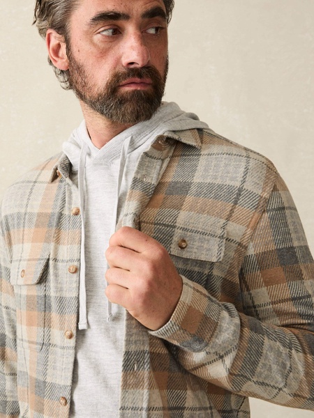 Legend™ Sweater Shirt - Desert Plaid