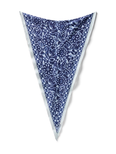 Batik Diamond Bandana - Indigo