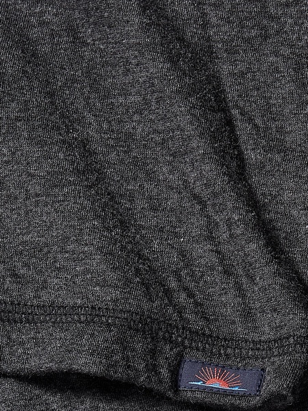 Long-Sleeve Cloud Henley - Charcoal Heather