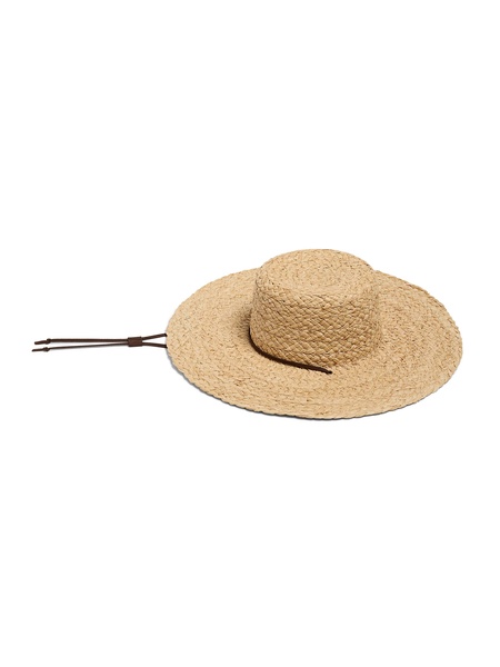 Raffia Lifeguard Hat - Natural