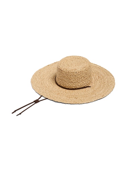 Raffia Lifeguard Hat - Natural