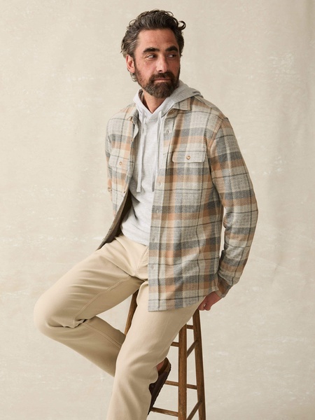 Legend™ Sweater Shirt - Desert Plaid