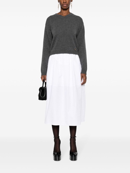 VLogo cashmere jumper