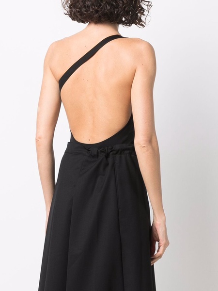 open-back asymmetric bodysuit