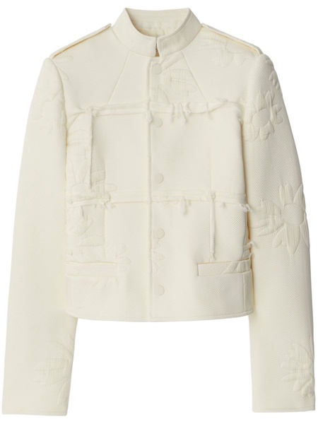 Daisy silk blend tailored jacket