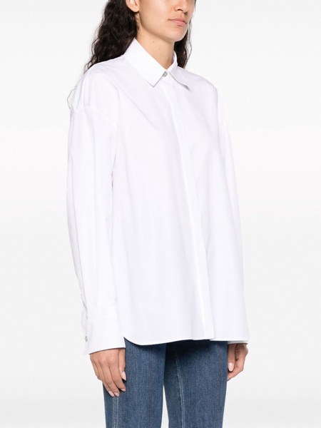 button-up cotton shirt