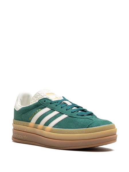 Gazelle Bold "Green / White / Gold" sneakers