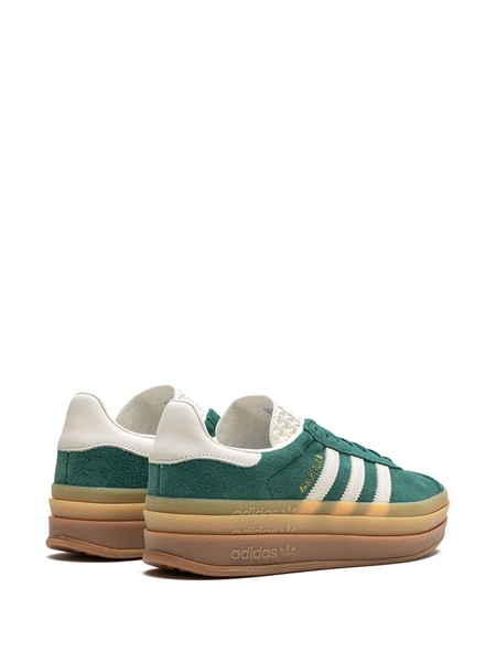 Gazelle Bold "Green / White / Gold" sneakers