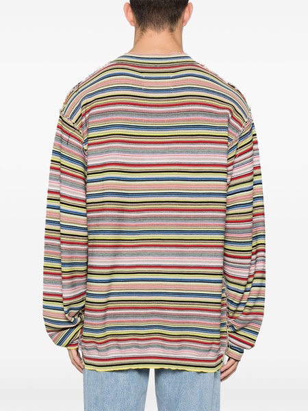 striped cotton jumper