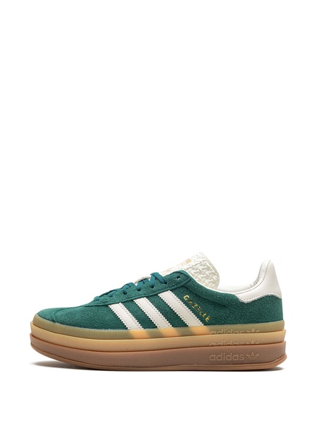 Gazelle Bold "Green / White / Gold" sneakers