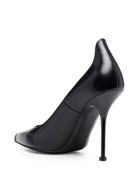 metal-toecap 110mm heel pumps