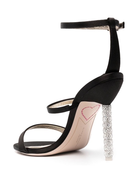 Faw crystal-heeled sandals