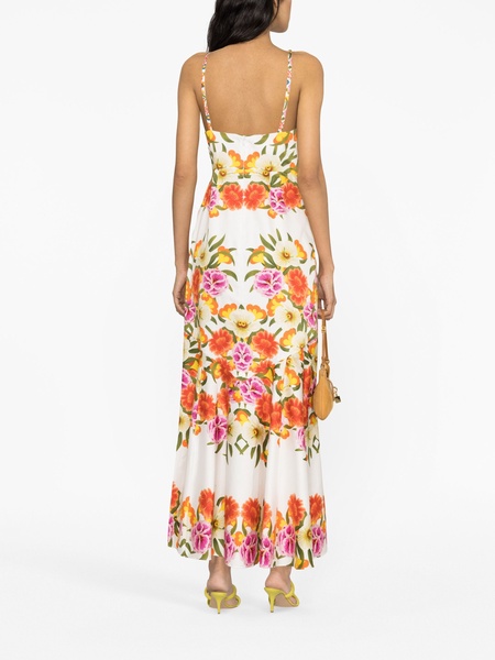 Jalisa floral-print cotton maxi dress