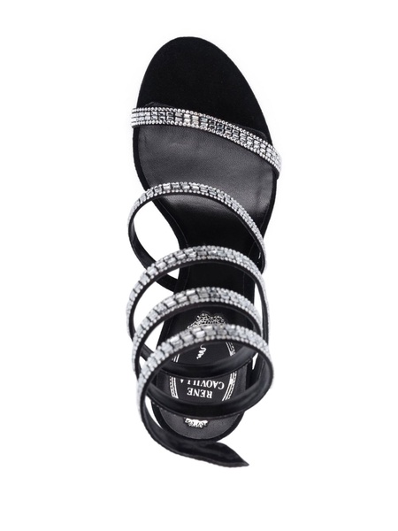 115mm crystal-embellished sandals