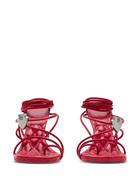 Ivy Shield 105mm strappy sandals