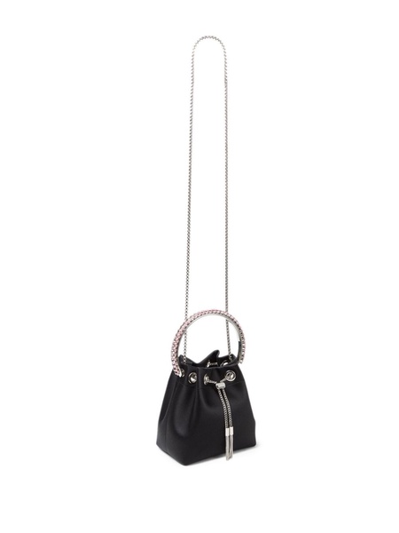 Bon Bon crystal-embellished satin bag