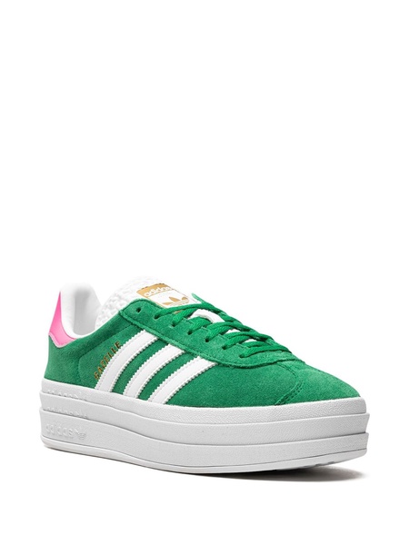 Gazelle Bold "Green/Lucid Pink" sneakers