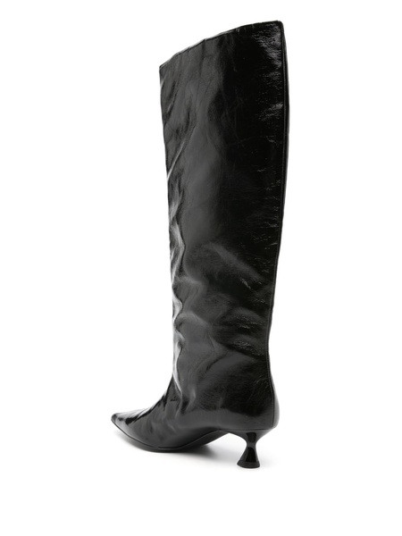 45mm knee-high mid-heel boots