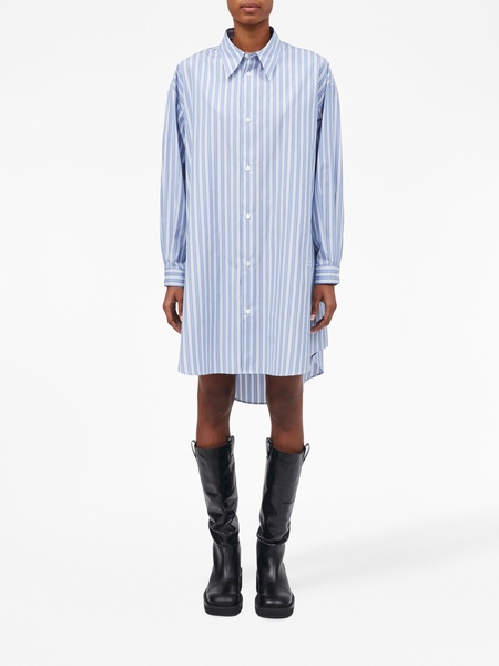 striped shirt dress