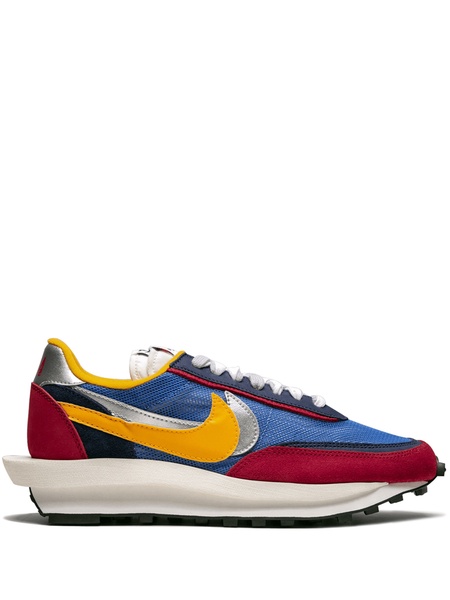 x sacai LDWaffle "Varsity Blue" sneakers