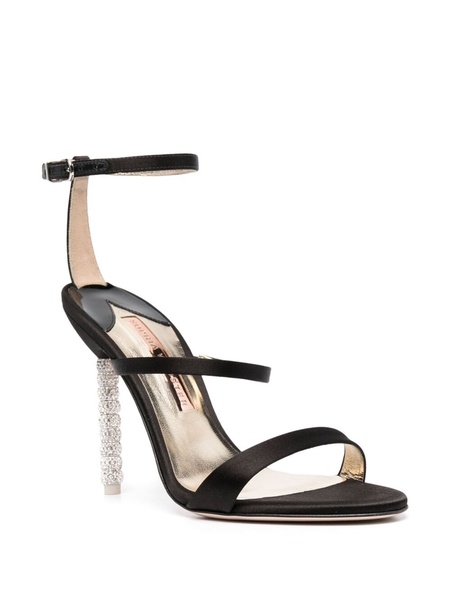 Faw crystal-heeled sandals