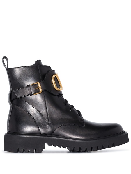 VLogo Signature 35mm leather boots