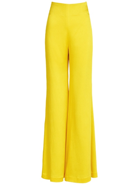 Palermo high-waisted wide-leg trousers