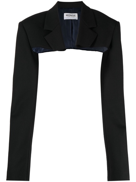 tailored cropped jacket 