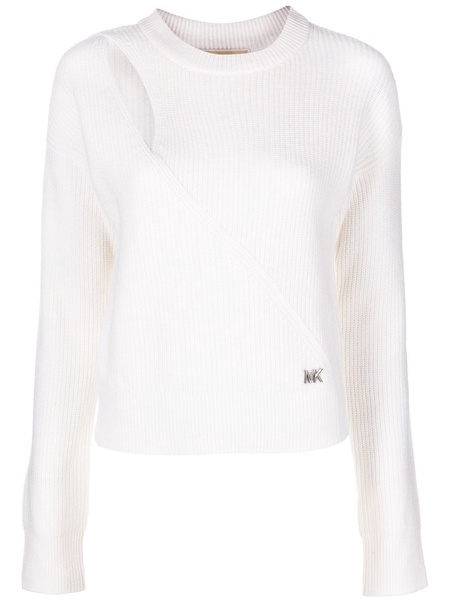 cut-out detail sweater